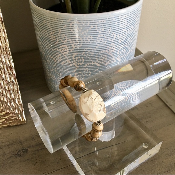 🖐🏻 {Handmade} Jasper Stretch Bracelet - Picture 2 of 3